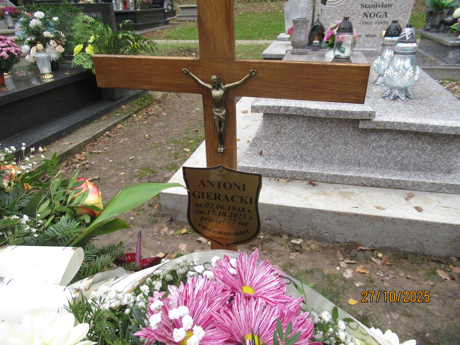 Grób Antoni Gieracki